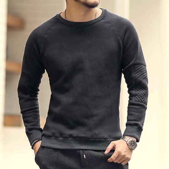 MIX LIMITED Other - 🤩MIX LIMITED🤩navy Biker Slim Fit Sweatshirt